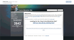 Desktop Screenshot of francisministry.kingdomdesignministry.com